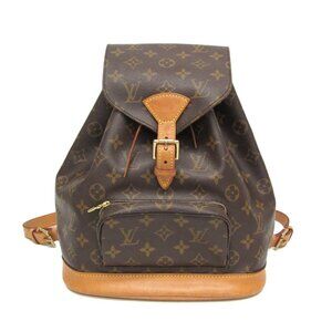 LOUIS VUITTON Brown Monogram Backpack